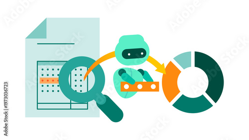 AI driven invoice automation for smart journaling and budget analysis showing advanced data processing and financial visualization for strategic business decision making