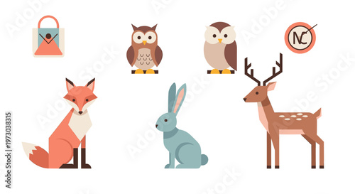 A clean, modern illustration of a fox ear, conveying a sense of playfulness and subtle intrigue. Ideal for children's content or branding.