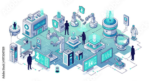 Futuristic Healthcare Technology: AI, Robotics, and Digital Innovation in Medicine