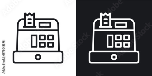 Cash register icon