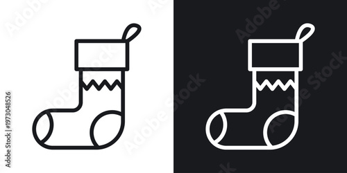 Christmas stocking icon