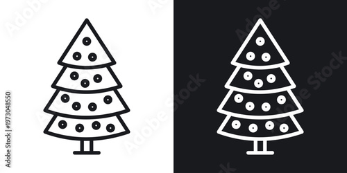 Christmas tree icon