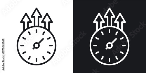 Continuous improvement icon