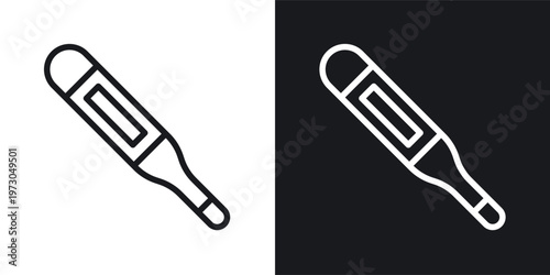 Digital thermometer icon