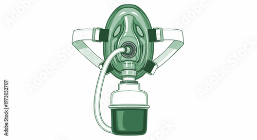 Medical Oxygen Mask with Reservoir Bag, Healthcare Equipment