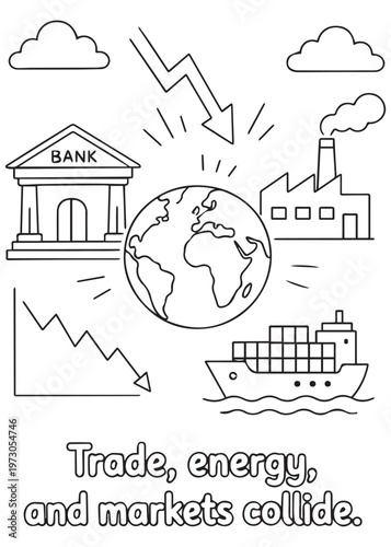 coloring book trade energy and markets colliding around the globe