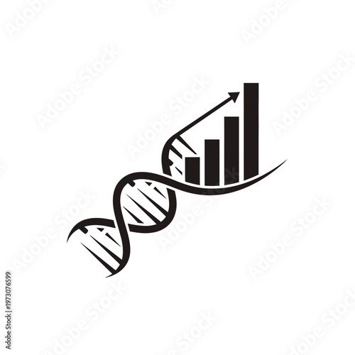Genetic data analysis and growth chart.