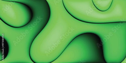 Elegant blurred gradient mesh background in green and black, smooth refined gradient blending with minimal aesthetic, creative background