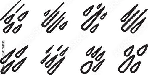 Handwritten cursive letters in a handwriting practice grid Vector