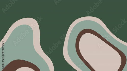 Earthy brown and sage liquid abstract background for organic wellness design
