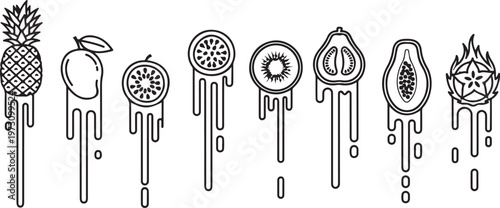 Illustration of various types of ancient spears and arrows Vector