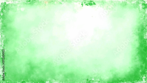 Vector Green gradient frame with textured border, a delicate and organic aesthetic evokes fresh, light, airy, pastel feel and a hint of vintage, for design resources and backgrounds. 