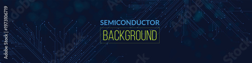 Abstract digital mesh semiconductor background