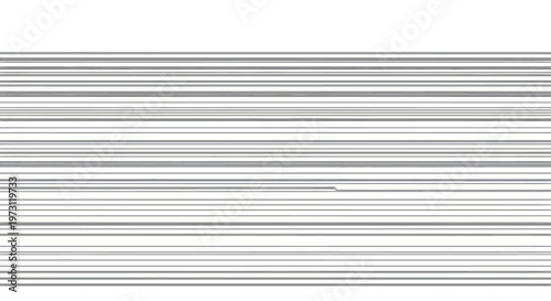 Photos Abstract pattern of thin horizontal lines on a white background, creating a visu