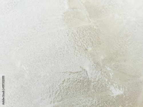 white sugar on a white background