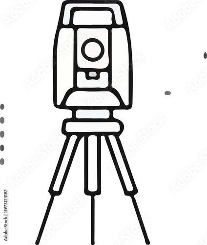 Collection of diverse industrial, construction, and engineering process line icons for technology and development projects