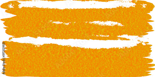 Torn orange paper texture with a ripped grunge edge and yellow pattern creates a blank cardboard frame backdrop for an abstract colorful banner design
