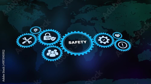 Integrated safety culture conceptualizing human resources, gear processes, and global risk mitigation