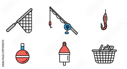 Fishing gear and tackle accessories.