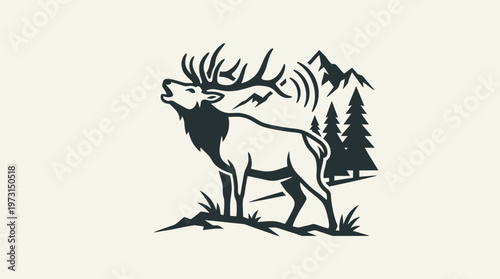 Roaring Elk in Wilderness Design