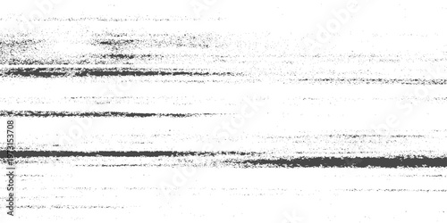 Minimalist abstract glitch art, black horizontal distortion lines on a white background, digital noise texture, high contrast, modern monochrome aesthetic. paint wall texture vector.