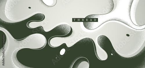 Lava in dynamic motion vector monochrome abstract background, expressive illustration of curvy fluid like lines and textures wallpaper art, creative grahpics