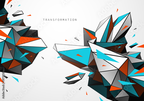 Transformation of balance, interactions of structure and energy, where control meets impulse in a dynamic process of synthesis and evolution.