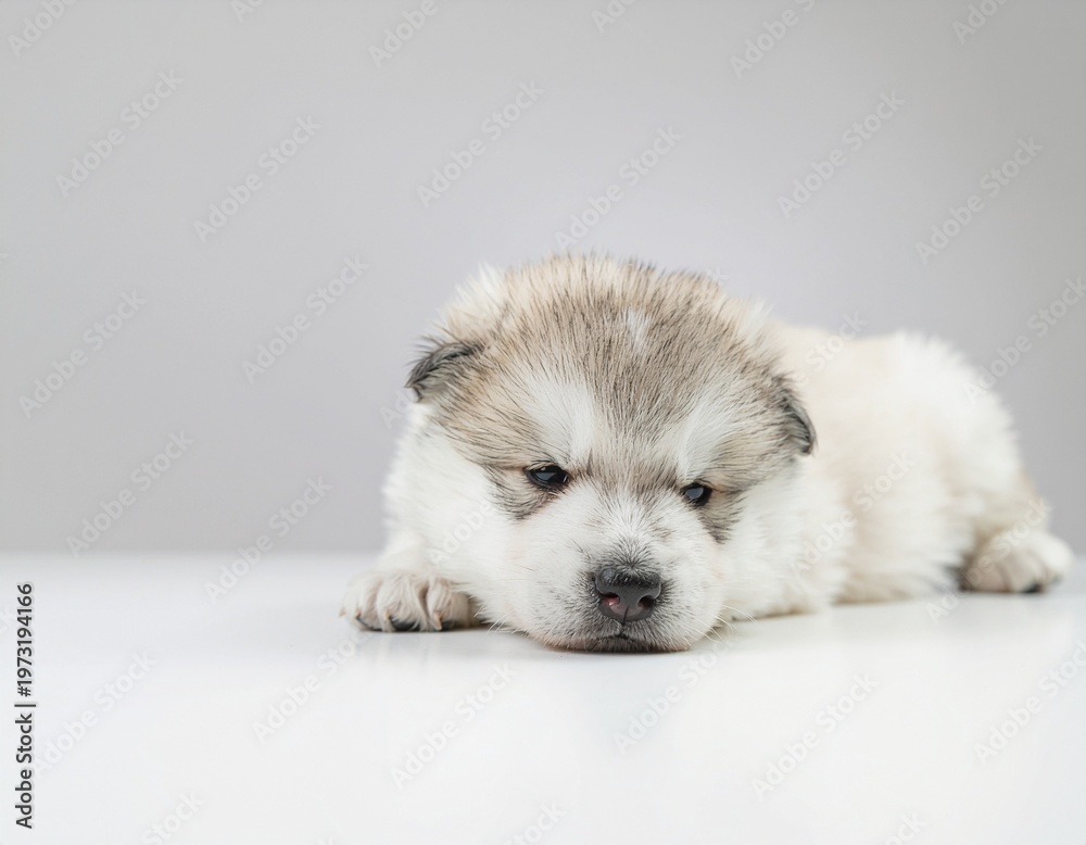 Fototapeta premium ふわふわの子犬