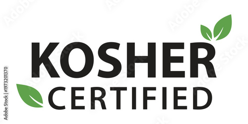 Natural Organic Certified Product Seal with Green Leaf Icon for Eco-Friendly Branding, Sustainable Quality Assurance, and Healthy Lifestyle Marketing