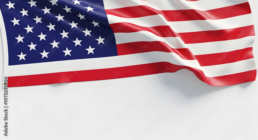 Obraz premium Flag day 2024 celebrating the adoption of the united states flag on june 14th