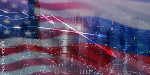 USA Russia Economic Conflict and Market Decline