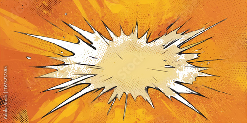 An abstract watercolor background features a closeup macro illustration of a yellow pencil drawing with flower and sun pattern circles, orange and black pasta spaghetti food objects, and a nature plan