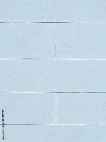 Light Blue Vintage Concrete Block Wall Texture Background
