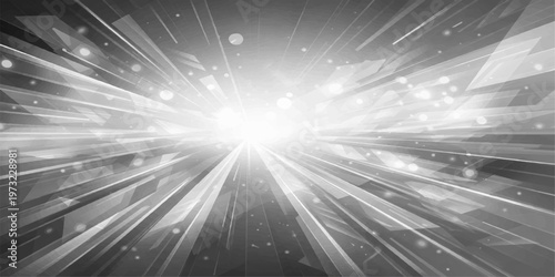 A digital illustration of a radiant, dynamic, futuristic, digital abstract background of light and energy, exuding brilliance and intensity.