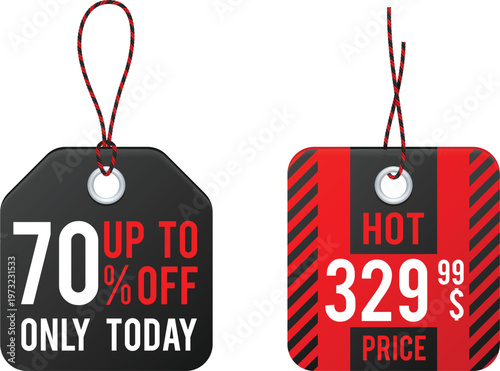 Limited time discount and hot deal price tags displayed prominently
