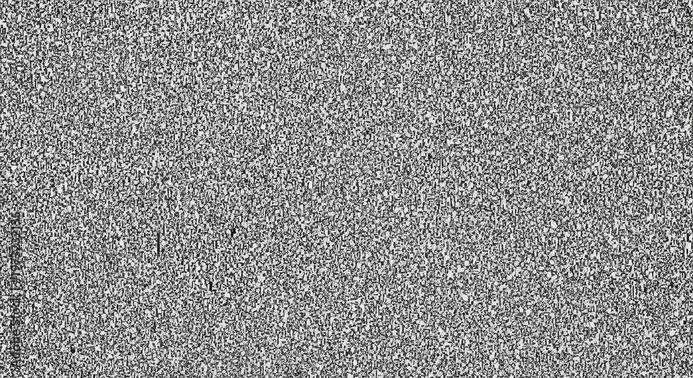 Fototapeta premium Abstract texture of static noise, a visual representation of digital chaos.