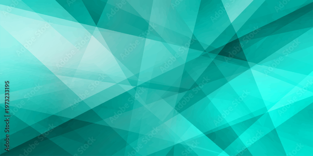 Obraz premium Abstract blue geometric background featuring a futuristic vector pattern with triangle shapes and a digital mosaic texture for a light polygon style wallpaper design