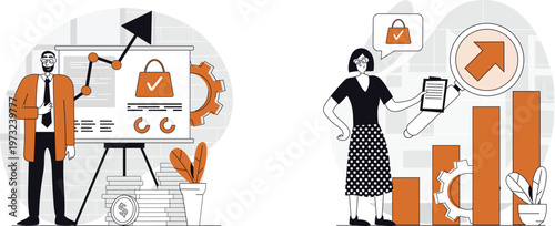 Growth and success in e-commerce and retail business strategies