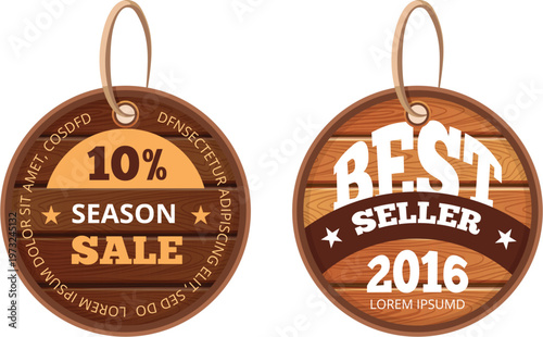 Decorative holiday ornaments celebrating a season sale and top seller recognition for 2016