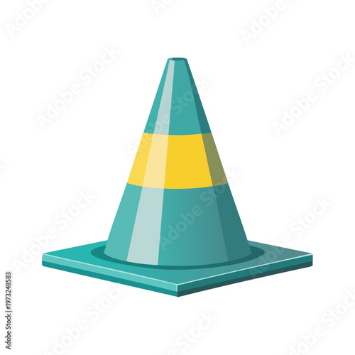 Traffic cone road safety device.