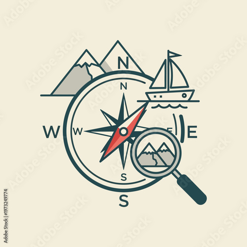 Compass Navigation Tool for Exploration.