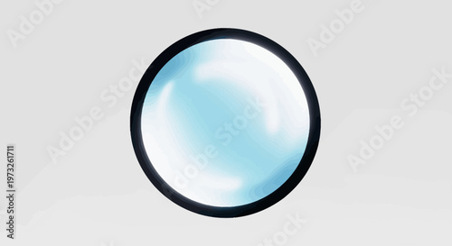 Large Blue Opal Gemstone Closeup View.