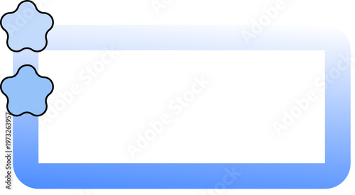 Colorful Frame Border, Banner, Text box Bubble Elements Design