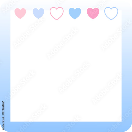 Colorful Frame Border, Banner, Text box Bubble Elements Design