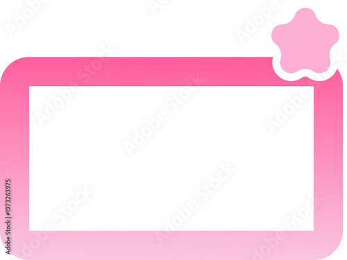 Colorful Frame Border, Banner, Text box Bubble Elements Design