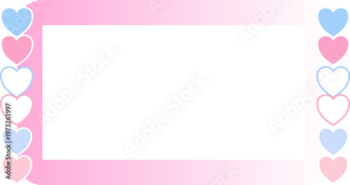 Colorful Frame Border, Banner, Text box Bubble Elements Design