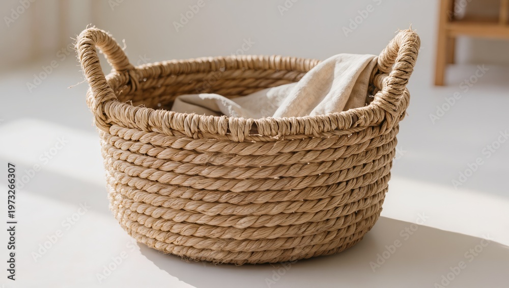 Obraz premium Straw Basket