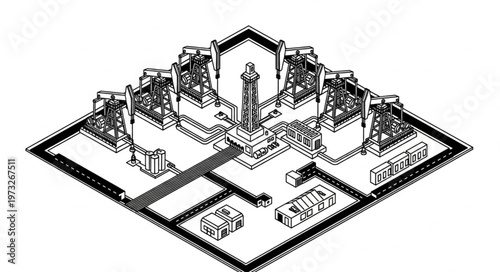Isometric architectural fortress model with defensive walls and towers.