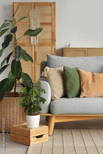 Interior of living room wit...