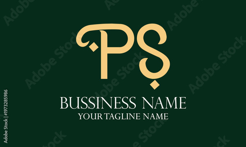PS P ps initial logo | initial based abstract modern minimal creative logo, vector template image. luxury logotype logo, real estate homie logo. typography logo. initials logo